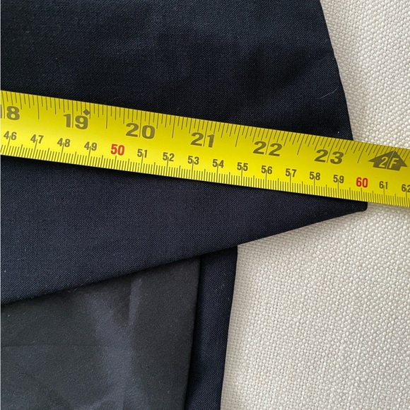 THEORY Navy Blue Fitted Fit & Flare Blazer Size 2 - Picture 3 of 9